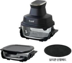보랄 리미티드 에디션 글라스 에어프라이어 BR-370SAF