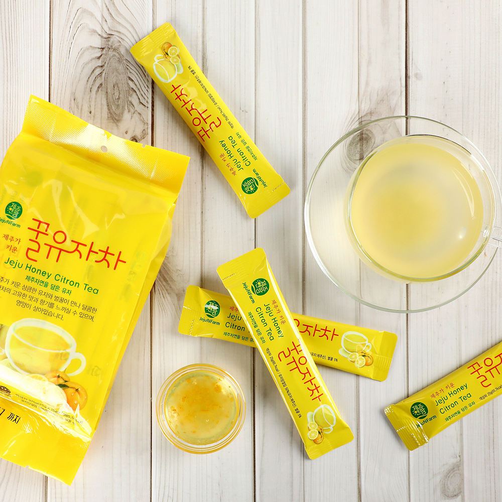 제주하우스  꿀유자차 스틱 375g(25g*15ea)