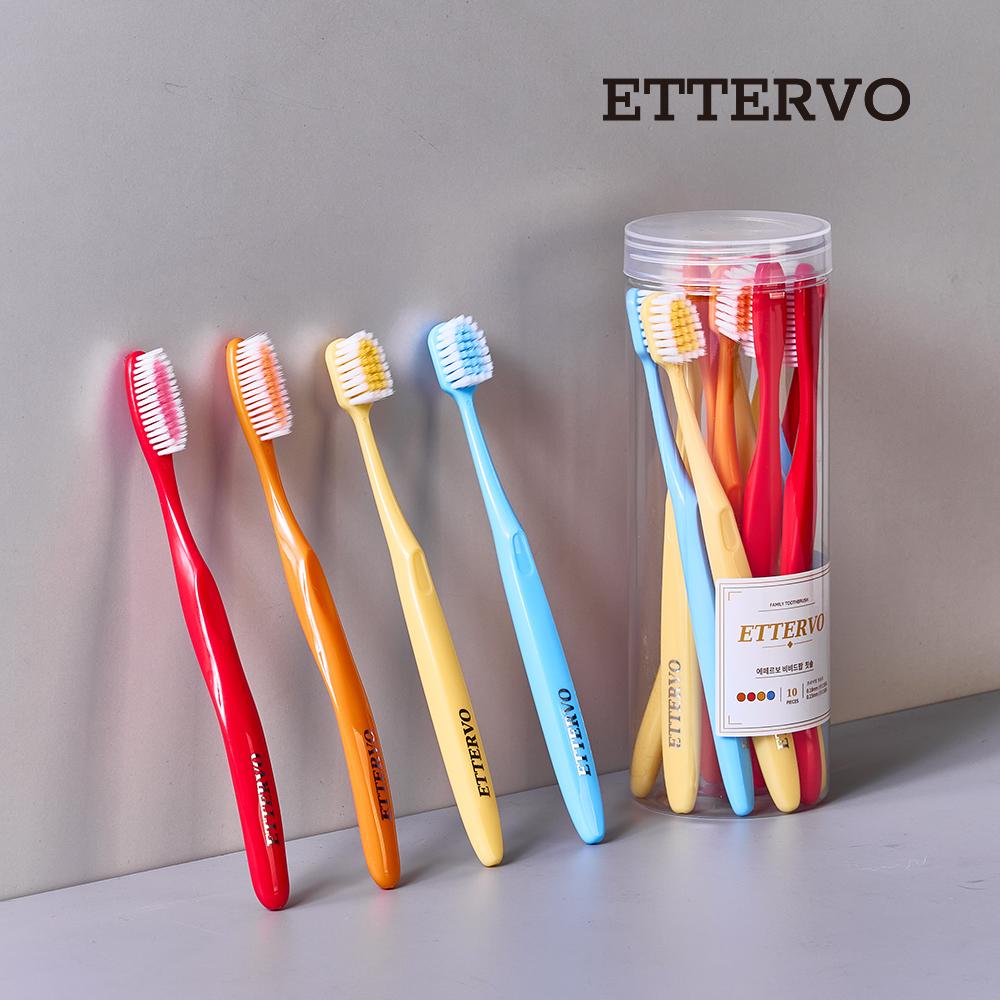 ETTERVO 에떼르보 비비드팝 10p 칫솔세트