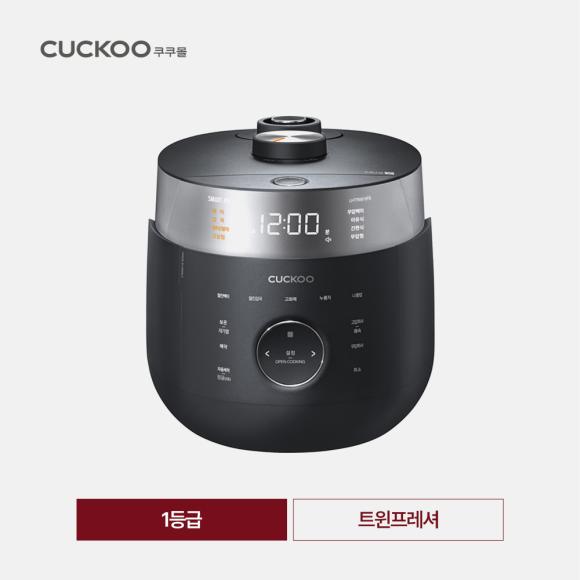 쿠쿠전자 트윈프레셔 마스터셰프 밥솥(6인용, 블랙)CRP-LHTR0610FB
