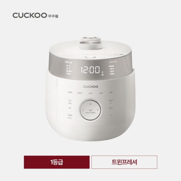 쿠쿠 트윈프레셔 마스터셰프 밥솥(6인용, 그레이스 아이보리) CRP-LHTR0610FGI