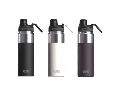 아소부 스텐 진공 보온보냉 텀블러 530ml 알파인 플라스크 (블랙, 화이트, 버건디) / (50개이상부터 주문가능)