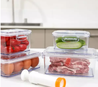 몬스락 국내산 진공 밀폐용기 1500ml+1000ml+645ml+460ml+펌프 5종세트