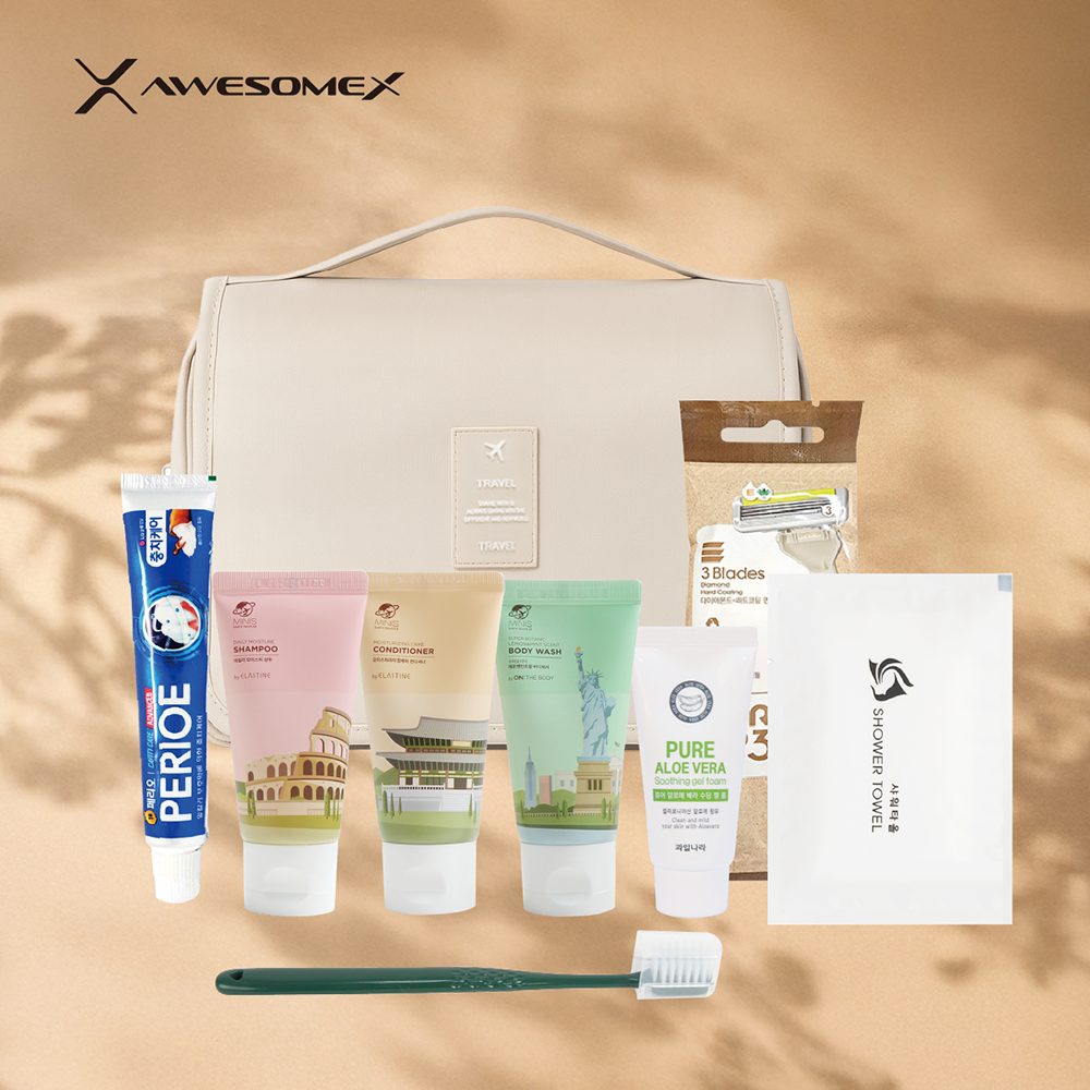 어썸엑스 
트래블 파우치 3in1 워시백
이지캐리(easy-carry) 여행용세트
Type G