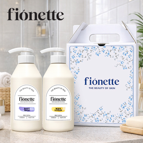 [피오네뜨] 플로럴 바디케어 2종세트 1호 (바디워시500ml + 바디로션500ml)