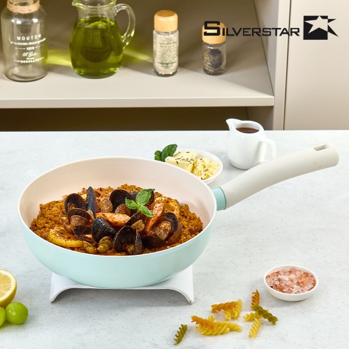 실버스타 캔디바 세라믹코팅 인덕션IH 후라이팬(궁중팬 24cm)