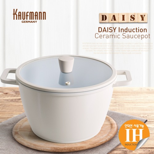 [카우프만] 데이지 인덕션 24cm 곰솥냄비 KDIC-24P
