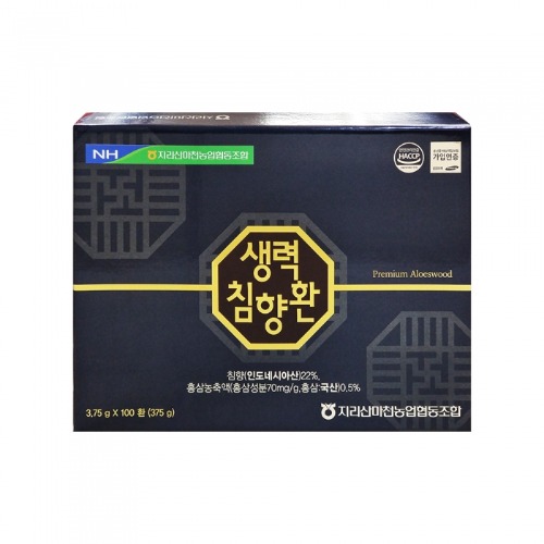 지리산마천농협 생력침향환100환(3.75gX100환) !