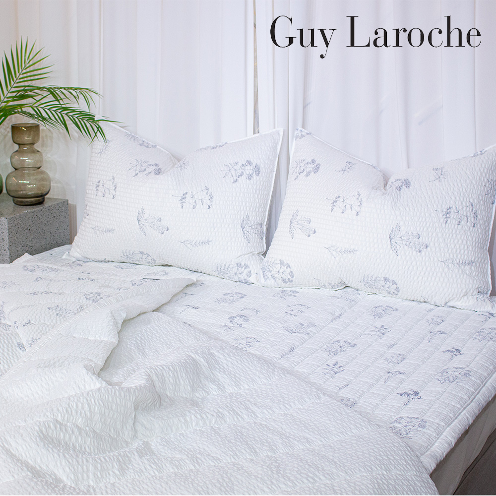 [Guy Laroche] 테라피 시어서커 세트 Q
(이불,패드,베게2P)