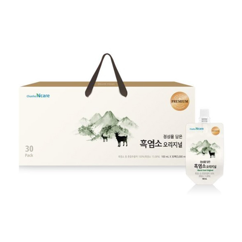 [천호엔케어] 정성을 담은 흑염소 오리지날 100ml*30팩