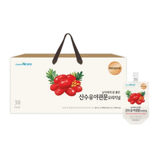 [천호엔케어] 남자에게 참 좋은 산수유 야관문 오리지널 80m*30팩