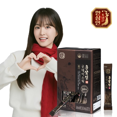 한삼인 홍삼진 굿데이스틱 10mlx100포 1세트
