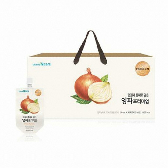 [천호엔케어] 껍질째 통째로 담은 양파프리미엄 80ml*30팩