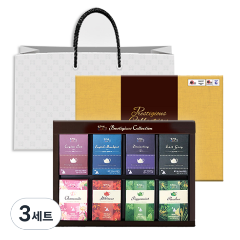 [명절기간 한정] [다예]세계명차 프레스티지 컬렉션8종(64T)