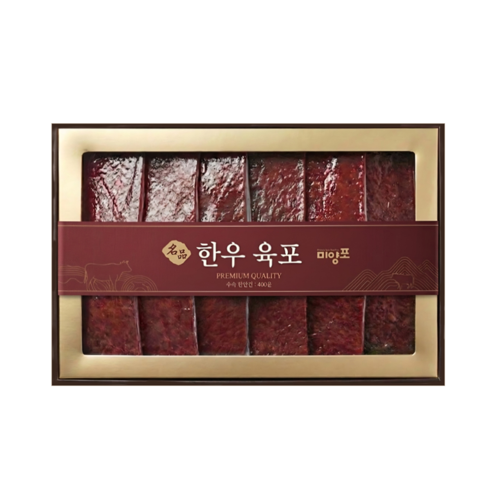[명절기간 한정] [정과원] 명품한우육포