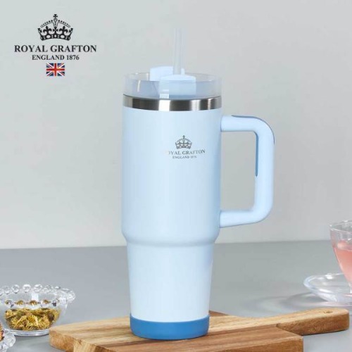 로얄그래프톤 보온/보냉 빅머그 텀블러 라이트블루 900ml