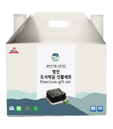 새우표 정담은 명인 완도김 선물세트