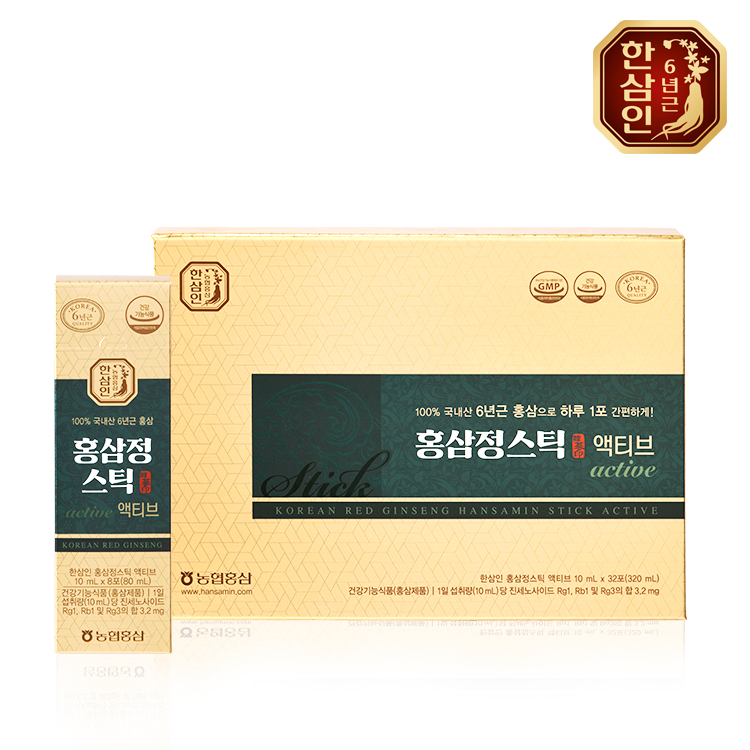 S 홍삼정스틱 액티브 32포