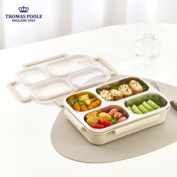 영국 토마스 풀 런치박스 304 스텐 4구