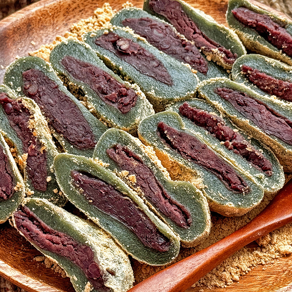40년전통 명물 제주 해풍 쑥 개떡 / 콩쑥개떡600g(12개입)