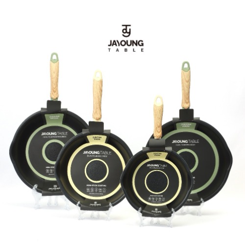 [JAYOUNG TABLE] 듀얼포어 인덕션 프라이팬&웍 4종 세트